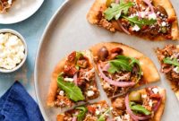 Mediterranean Pita Pizza