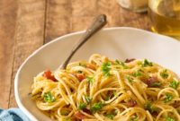 Spaghetti Carbonara for Two
