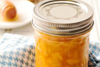 Naturally Set Peach Jam