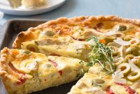 Vegetarian Artichoke Quiche
