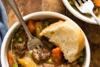 Hearty Stovetop Beef Stew Dinner For Two