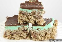 Chocolate Mint Crisp Delights