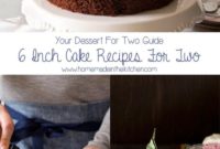 Small Batch 6-Inch Cake Recipes