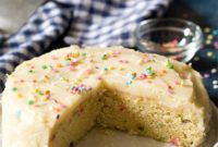 Your Perfect 6-Inch Funfetti Birthday Cake