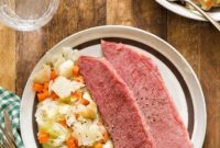 Stovetop Corned Beef and Cabbage
