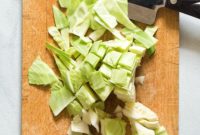 Cutting Cabbage Like a Pro