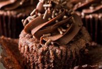 Decadent Small Batch Chocolate Cupcakes