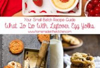 How To Use Leftover Egg Yolks