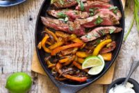 Sizzling Steak Fajitas for Two