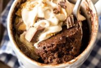 Easy Chocolate Peanut Butter Mug Delight