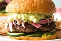 Creamy Avocado Burger