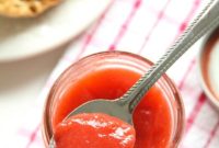 Creamy Vegan Strawberry Curd