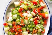Fresh Scallion Salad