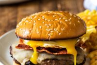 Golden Yolk Burger