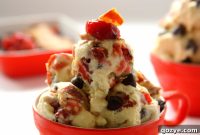 Cherry Bomb Bacon Chocolate Chip Ice Cream