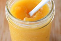 Luscious Dairy-Free Peach Curd