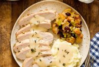 Succulent Turkey Tenderloin with Herb Butter