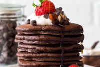 Decadent Chocolate Pancakes