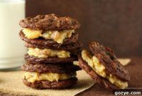 Award-Winning German Chocolate Cake-Style Sandwich Cookies