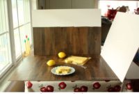 DIY Faux Wood Photo Backdrops