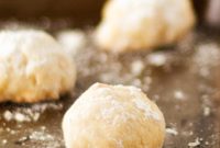 Zesty Lemon Snowball Cookies