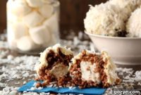 Giant Rice Crispy Treat Snowballs