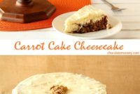 Carrot Cake Cheesecake Fusion