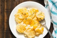 Quick Skillet Cheesy Potato Gratin