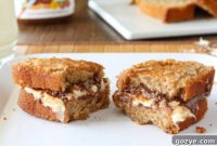 Warm Nutella Cheesecake Toastie