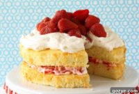 Heavenly Strawberry Shortcake Layers