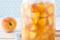 Golden Summer Peach Filling
