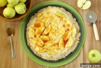 Caramel Apple Cookie Pizza