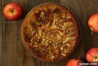 Caramel Apple Flip Cake