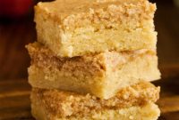 Cinnamon Sugar Snickerdoodle Bars