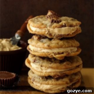 Peanut Butter Cup Sandwich Cookies, a full recipe image