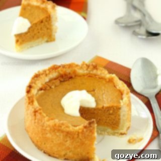 Mini Pumpkin Pies For Two
