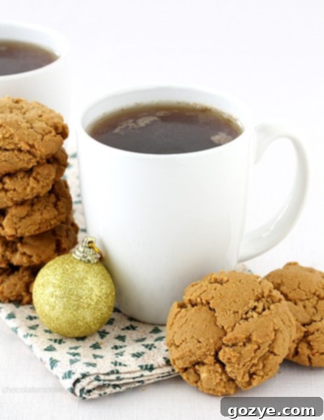 Soft on the inside, slightly crisp on the outside, these nutty small batch Peanut Butter Molasses Cookies bring the flavors of the season to your holiday cookie tray.