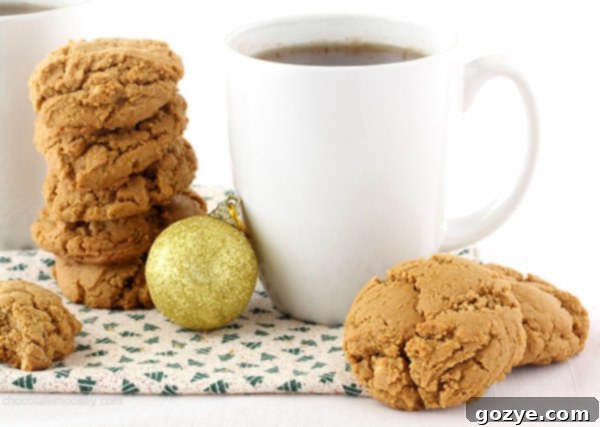Soft on the inside, slightly crisp on the outside, these nutty small batch Peanut Butter Molasses Cookies bring the flavors of the season to your holiday cookie tray.