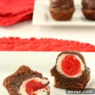 Homemade Chocolate Covered Cherry Brownie Cups Recipe