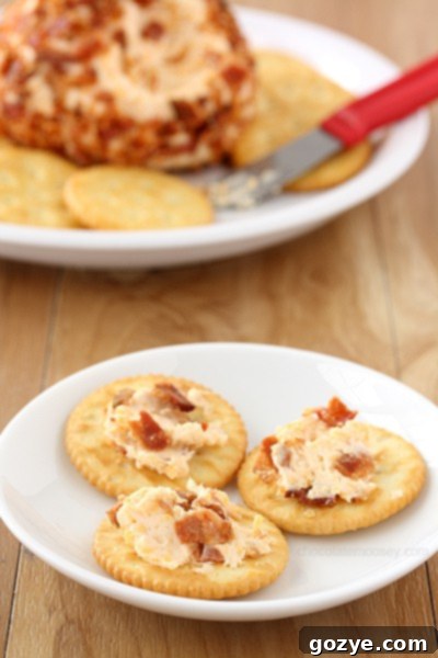 Bacon Cheddar Cheese Ball