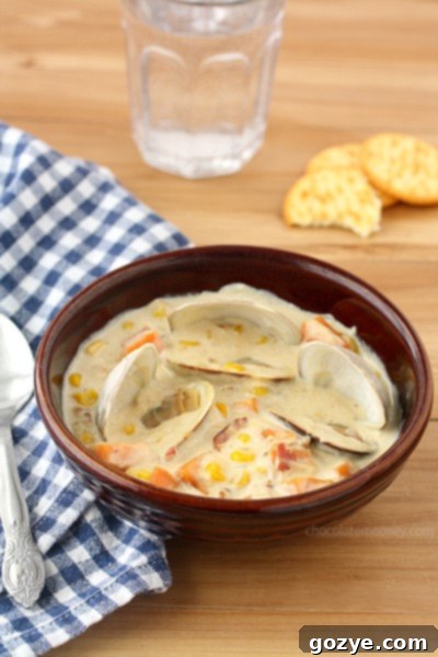 Golden Sweet Potato Corn Clam Chowder 2 Hearty Sweet Potato and Corn Clam Chowder