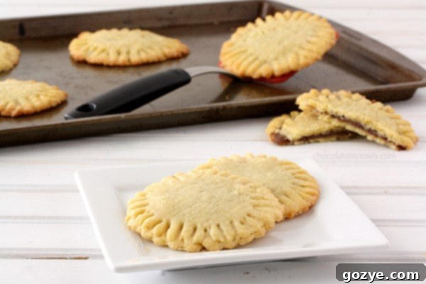 Nutella Dream Pocket Cookies