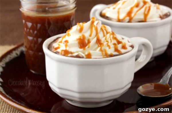 Ingredients for Caramel Hot Chocolate