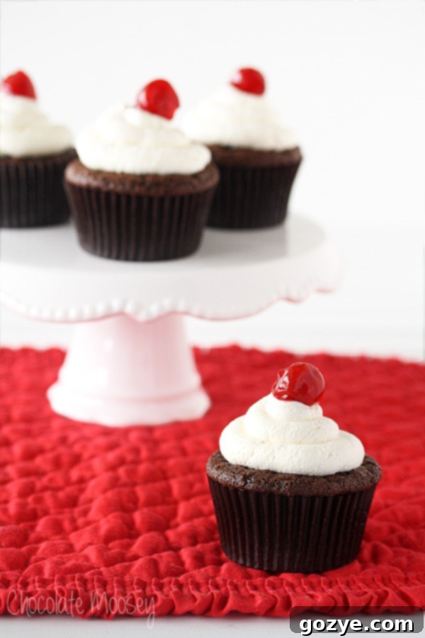 Decadent Cherry Cheesecake Cupcakes 5 Cherry Cheesecake Stuffed Cupcakes