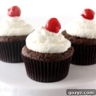 Decadent Cherry Cheesecake Cupcakes 7 Cherry Cheesecake Stuffed Cupcakes