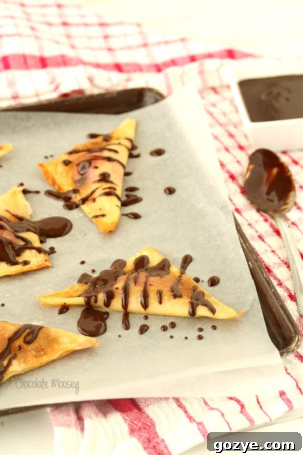 Baked Cherry Cheesecake Wontons