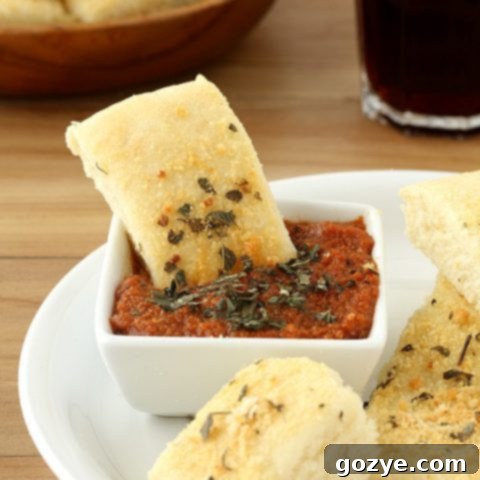 Pizza Hut Soft Garlic Parmesan Breadsticks (Small Batch) with Dipping Sauce