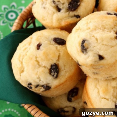 Irish Soda Bread Muffins (Small Batch)