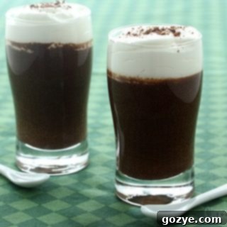 Decadent Duos Chocolate Guinness Mousse 6 Chocolate Guinness Mousse Cups For Two
