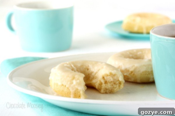 Baked Vanilla Bean Doughnuts